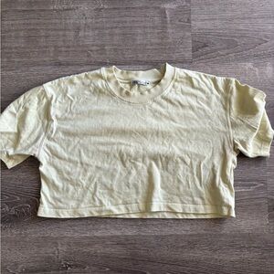 Zara | Yellow Crop Top